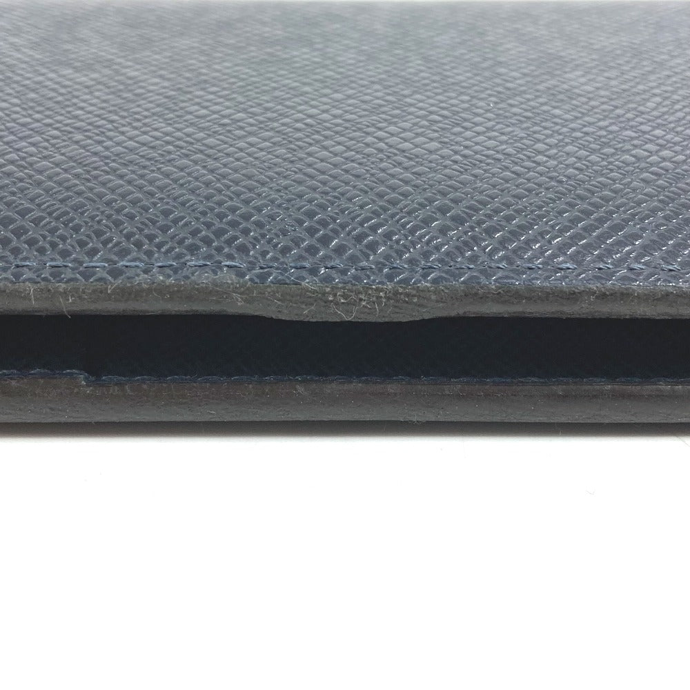 Louis Vuitton M30292 Taiga Portefeuille Brazza Long Wallet Bifold Long Wallet Taiga Lelaki Lelaki
