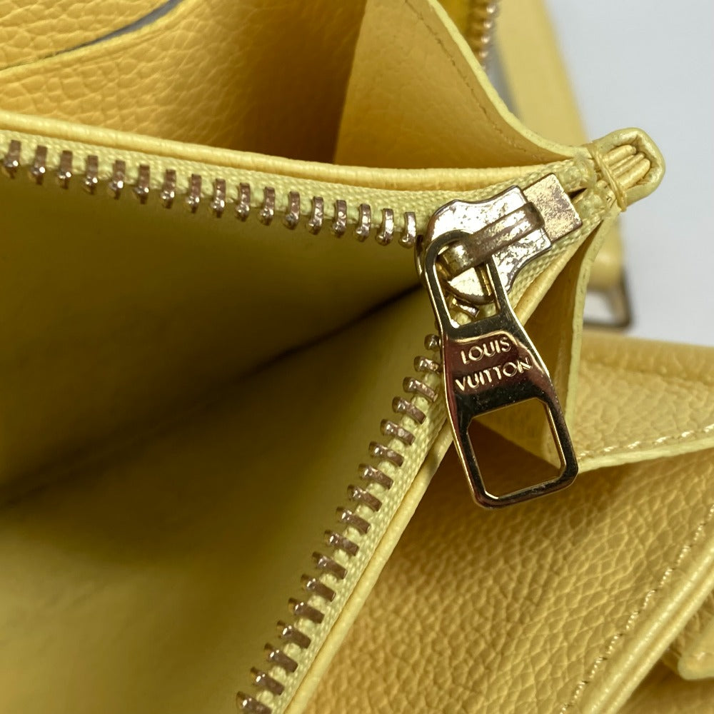 LOUIS VUITTON M81427 モノグラムアンプラント ジッピーウォレット ラウンドファスナー 長財布 モノグラムアンプラントレザー レディース ジョーヌ イエロー - brandshop-reference