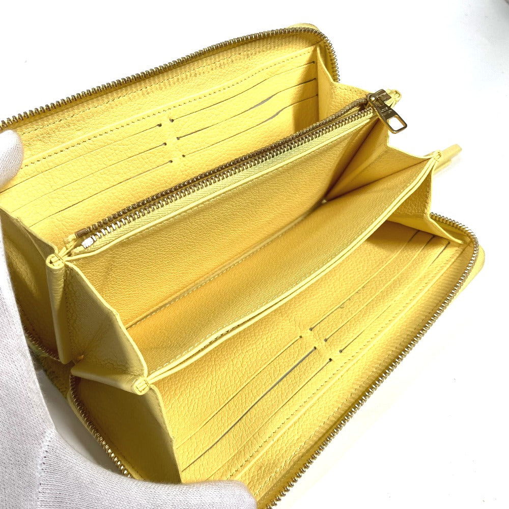 LOUIS VUITTON M81427 モノグラムアンプラント ジッピーウォレット ラウンドファスナー 長財布 モノグラムアンプラントレザー レディース ジョーヌ イエロー - brandshop-reference