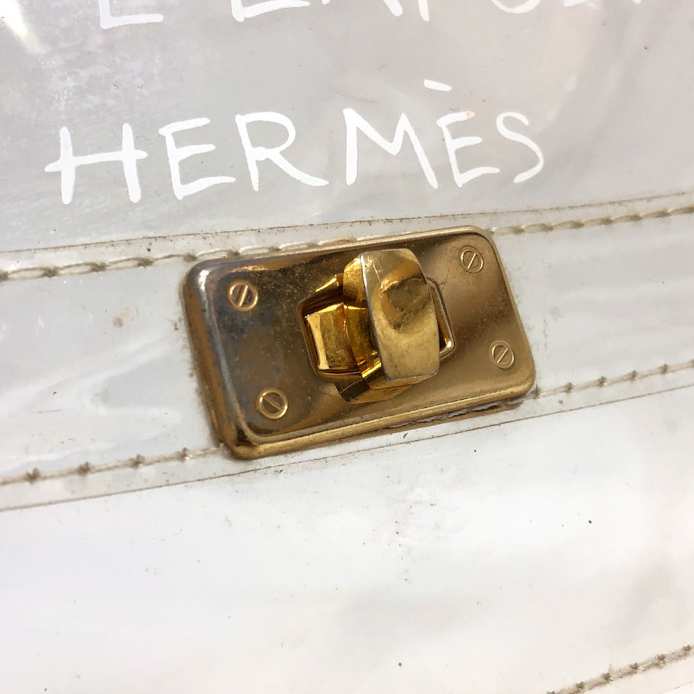 HERMES ビニールケリー カバン ハンドバッグ トートバック ハンドバッグ ビニール レディース