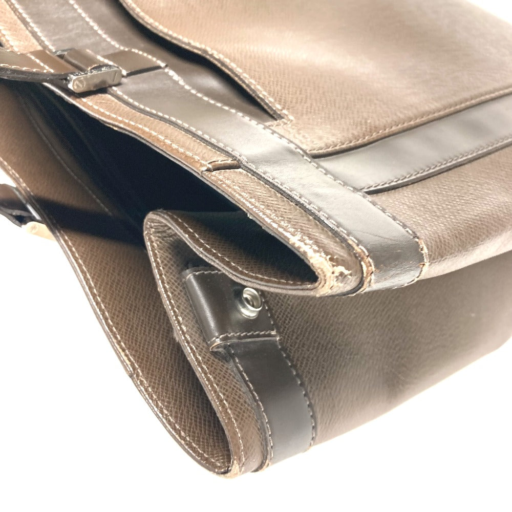 LOUIS VUITTON M31028 タイガ カスベックPM カバン 肩掛け ハンドバッグ トートバッグ タイガレザー メンズ グリズリ ブラウン - brandshop-reference