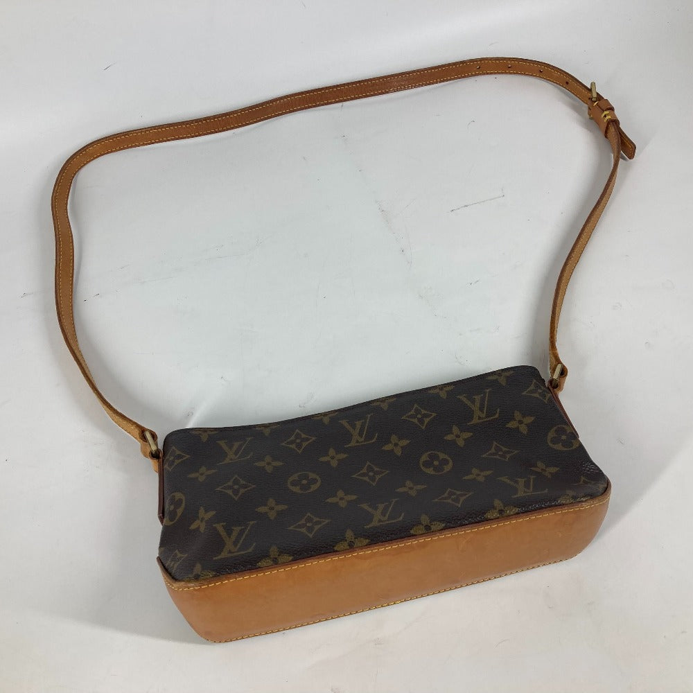 LOUIS VUITTON M51240 モノグラム トロター カバン ポシェット 斜め掛け ショルダーバッグ モノグラムキャンバス レディース