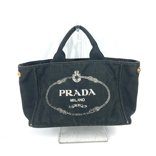 PRADA カナパ カバン トートバッグ ハンドバッグ キャンバス レディース