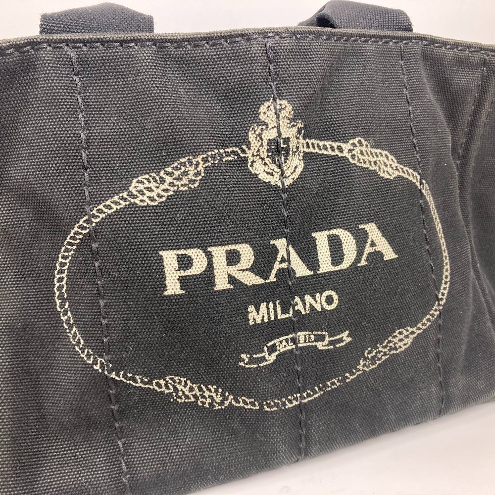 PRADA カナパ カバン トートバッグ ハンドバッグ キャンバス レディース