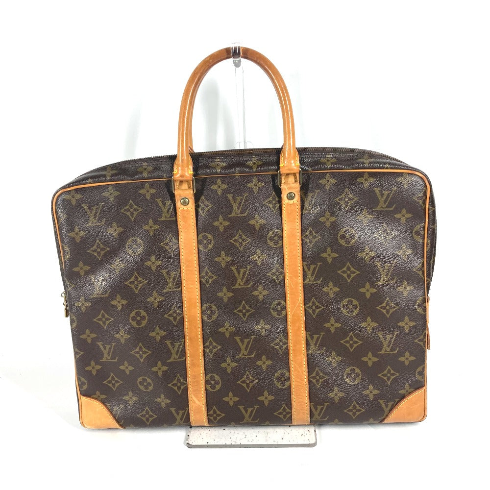 LOUIS VUITTON M53361 モノグラム ポルト ドキュマン ヴォワヤージュ  PDV カバン ハンドバッグ ブリーフケース 書類バッグ ビジネスバッグ モノグラムキャンバス メンズ