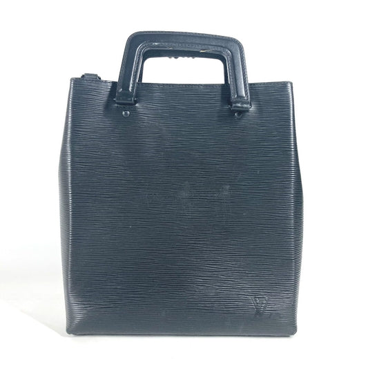 LOUIS VUITTON M58497 Epi Sac Plat Fold Bag Tote Bag Handbag Epi Leather Unisex Noir Black