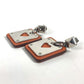 HERMES ハート アスドゥクール PM アクセサリー ピアス メタル レディース シルバー
