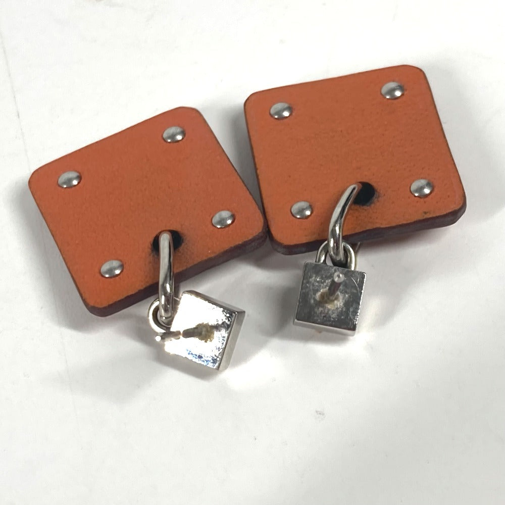 HERMES ハート アスドゥクール PM アクセサリー ピアス メタル レディース シルバー