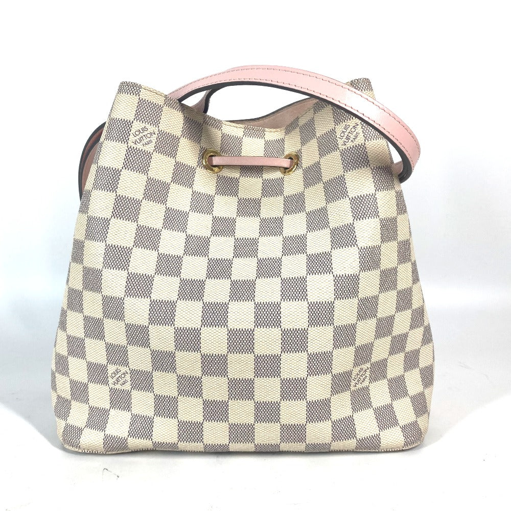 LOUIS VUITTON N40152 ダミエアズール ネオノエ 巾着 カバン バケツ ばけつ ショルダーバッグ ダミエアズールキャンバス レディース オードローズ ホワイト - brandshop-reference
