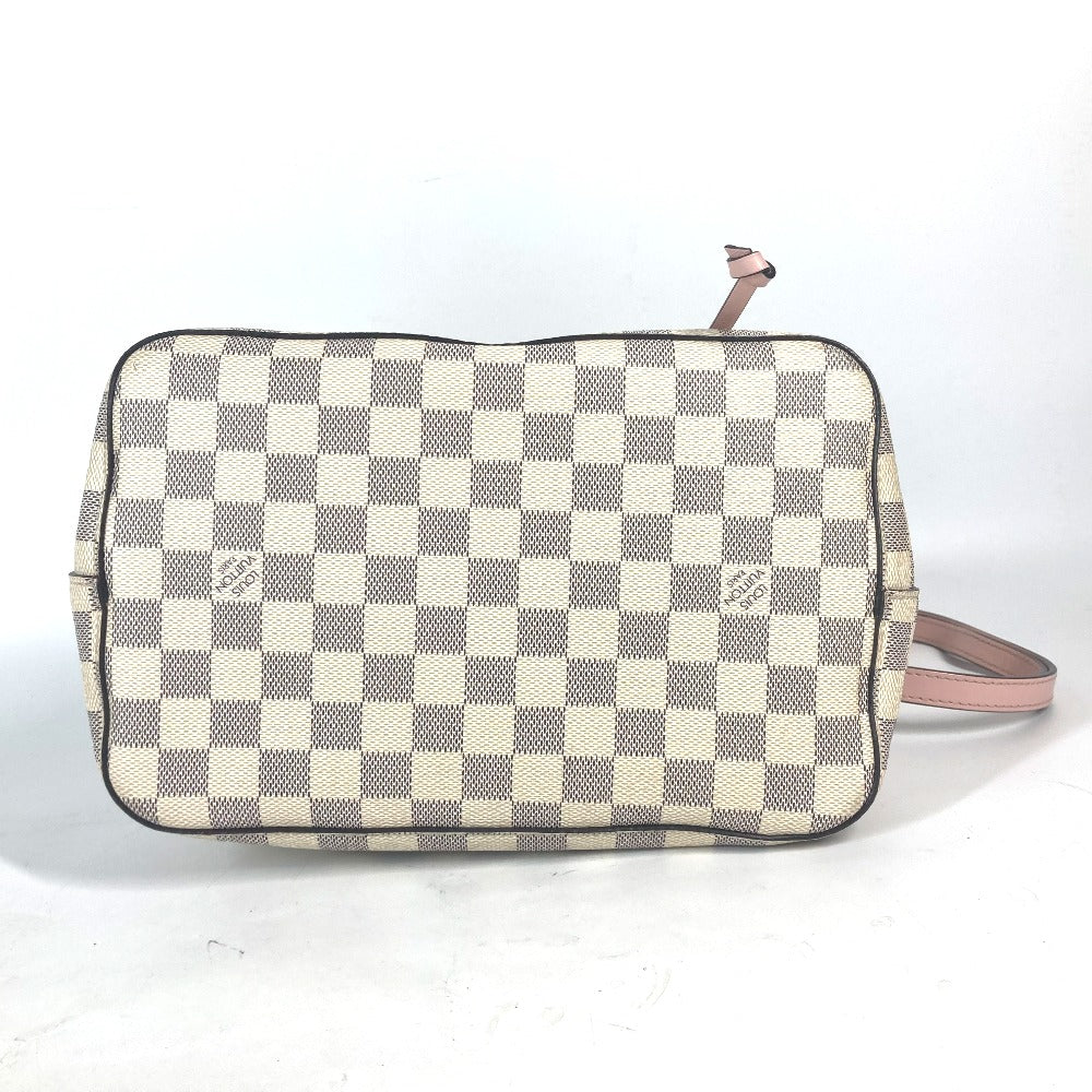 LOUIS VUITTON N40152 ダミエアズール ネオノエ 巾着 カバン バケツ ばけつ ショルダーバッグ ダミエアズールキャンバス レディース オードローズ ホワイト - brandshop-reference