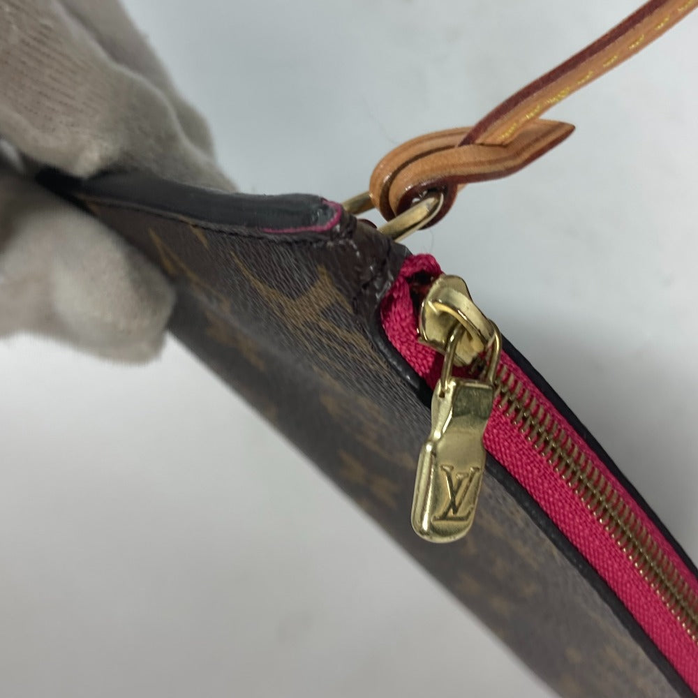 LOUIS VUITTON M41245 モノグラム ネヴァーフルPM トートバッグ カバン 肩掛け ポーチ付き ショルダーバッグ モノグラムキャンバス レディース ピヴォワンヌ ブラウン - brandshop-reference