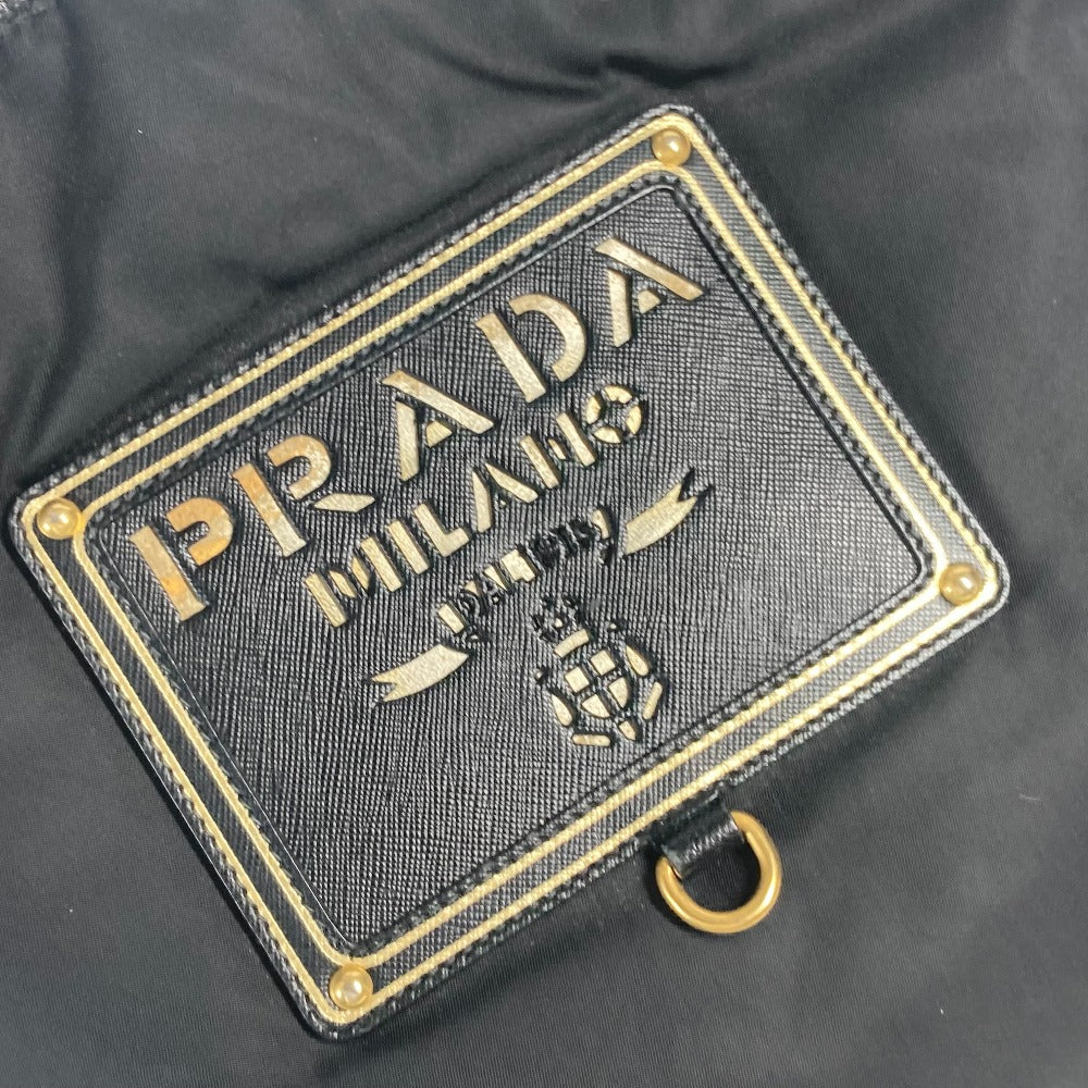 PRADA ロゴ 縦型 トートバッグ カバン ハンドバッグ ナイロン ユニセックス