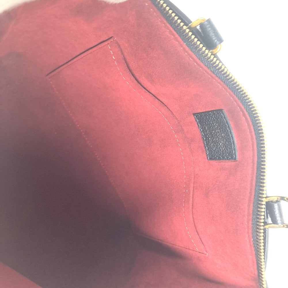 LOUIS VUITTON M58916 モノグラムアンプラント プティ・パレ PM カバン トートバッグ ハンドバッグ モノグラムアンプラントレザー レディース ノワール ブラック