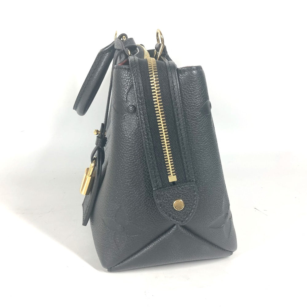 LOUIS VUITTON M58916 モノグラムアンプラント プティ・パレ PM カバン トートバッグ ハンドバッグ モノグラムアンプラントレザー レディース ノワール ブラック