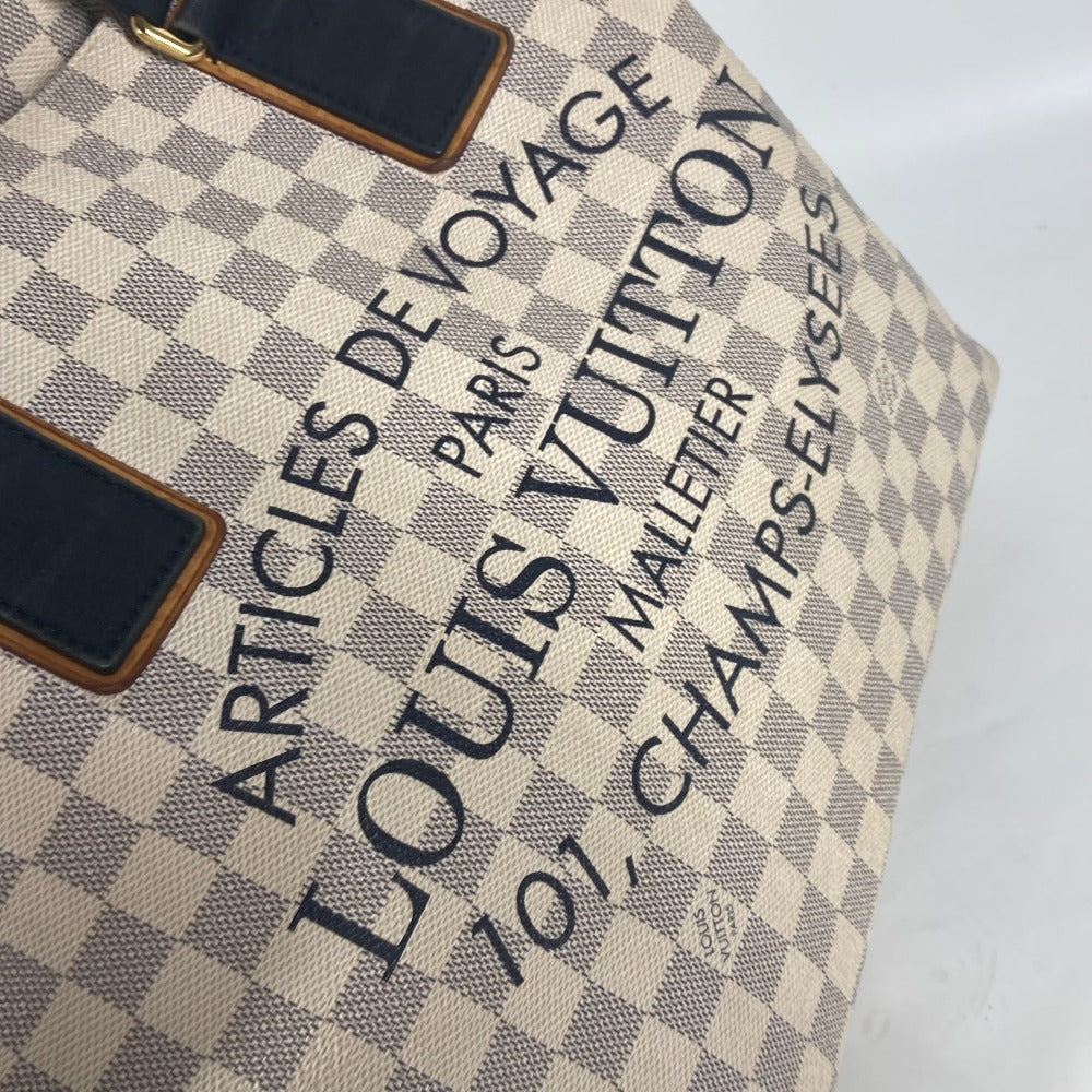 LOUIS VUITTON N41179 ダミエ・アズール プランソレイユ・カバPM 肩掛け カバン トートバッグ ショルダーバッグ ダミエアズールキャンバス レディース