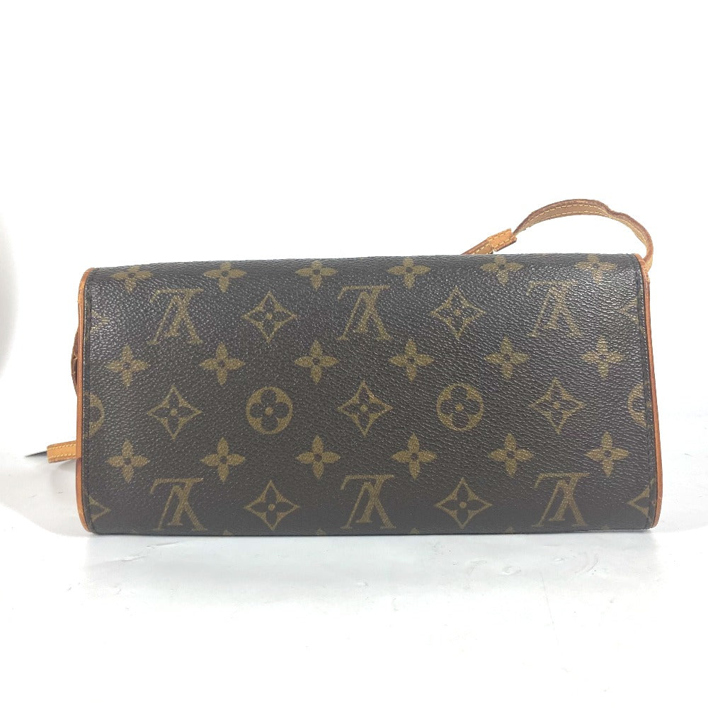 LOUIS VUITTON M51852 モノグラム ポシェット・ツインGM バッグ カバン 2WAYバッグ クラッチバッグ ショルダーバッグ モノグラムキャンバス レディース ブラウン