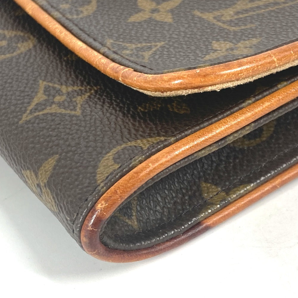 LOUIS VUITTON M51852 モノグラム ポシェット・ツインGM バッグ カバン 2WAYバッグ クラッチバッグ ショルダーバッグ モノグラムキャンバス レディース ブラウン