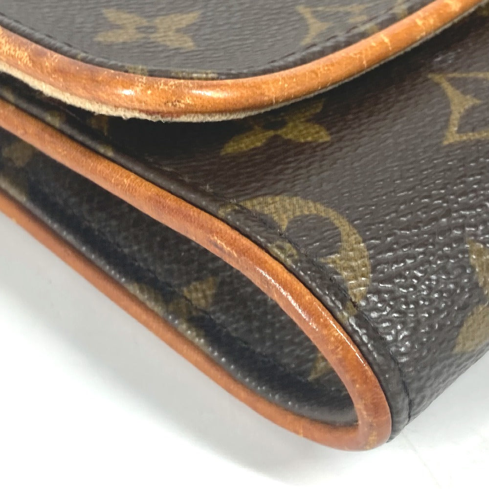 LOUIS VUITTON M51852 モノグラム ポシェット・ツインGM バッグ カバン 2WAYバッグ クラッチバッグ ショルダーバッグ モノグラムキャンバス レディース ブラウン