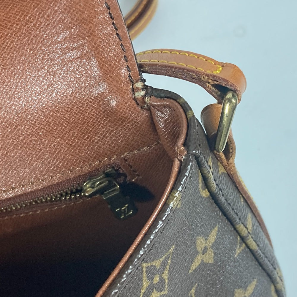 LOUIS VUITTON M51233 モノグラム シャンティMM 斜め掛け カバン ポシェット フラップ ショルダーバッグ モノグラムキャンバス レディース ブラウン