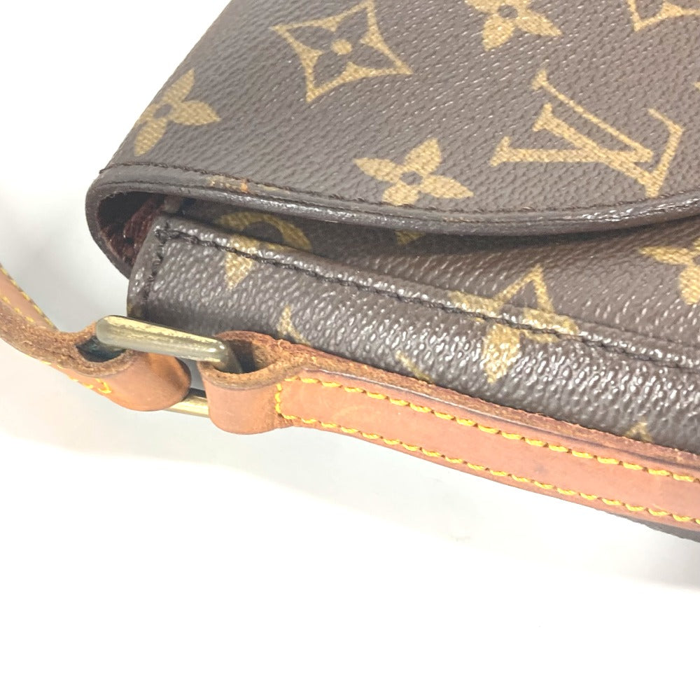 LOUIS VUITTON M51233 モノグラム シャンティMM 斜め掛け カバン ポシェット フラップ ショルダーバッグ モノグラムキャンバス レディース ブラウン