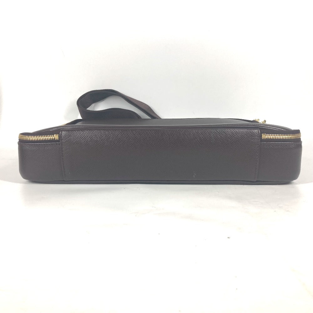 LOUIS VUITTON M30836 タイガ ポルト オルディナトゥール オデッサ ポーチ付き ブリーフケース 2WAYバッグ ショルダーバッグ ハンドバッグ タイガレザー ユニセックス アカジュー ワインレッド - brandshop-reference