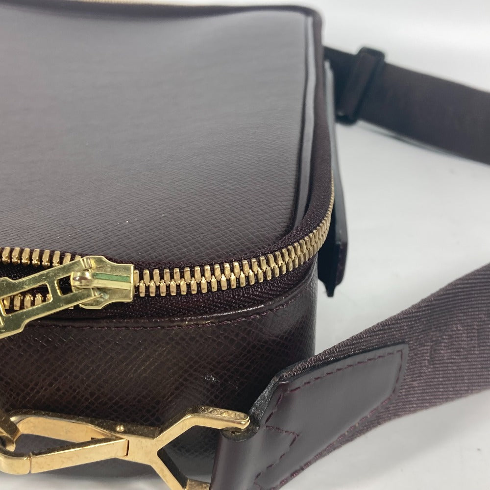 LOUIS VUITTON M30836 タイガ ポルト オルディナトゥール オデッサ ポーチ付き ブリーフケース 2WAYバッグ ショルダーバッグ ハンドバッグ タイガレザー ユニセックス アカジュー ワインレッド - brandshop-reference
