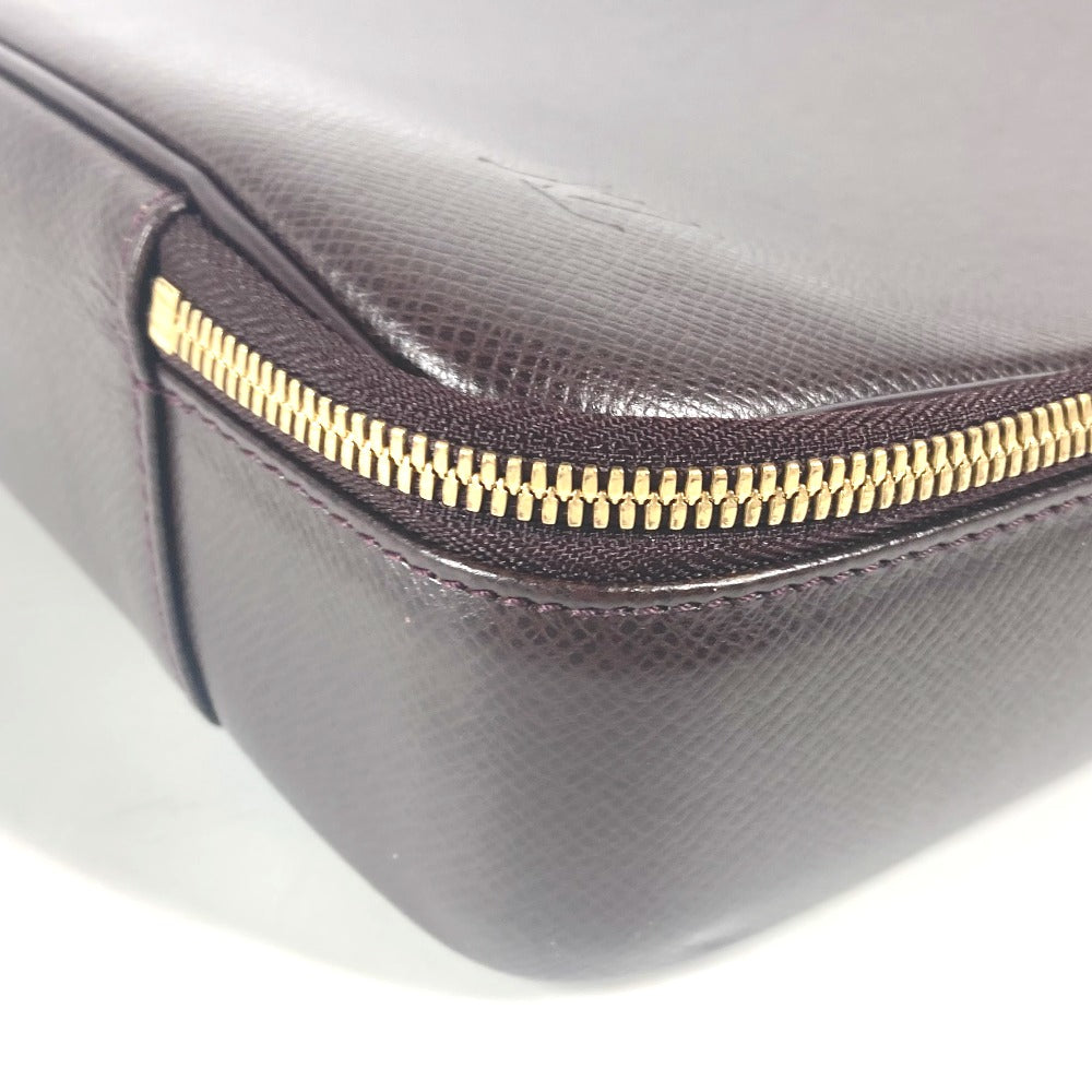 LOUIS VUITTON M30836 タイガ ポルト オルディナトゥール オデッサ ポーチ付き ブリーフケース 2WAYバッグ ショルダーバッグ ハンドバッグ タイガレザー ユニセックス アカジュー ワインレッド - brandshop-reference