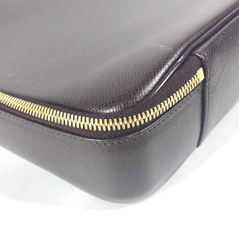 LOUIS VUITTON M30836 タイガ ポルト オルディナトゥール オデッサ ポーチ付き ブリーフケース 2WAYバッグ ショルダーバッグ ハンドバッグ タイガレザー ユニセックス アカジュー ワインレッド - brandshop-reference