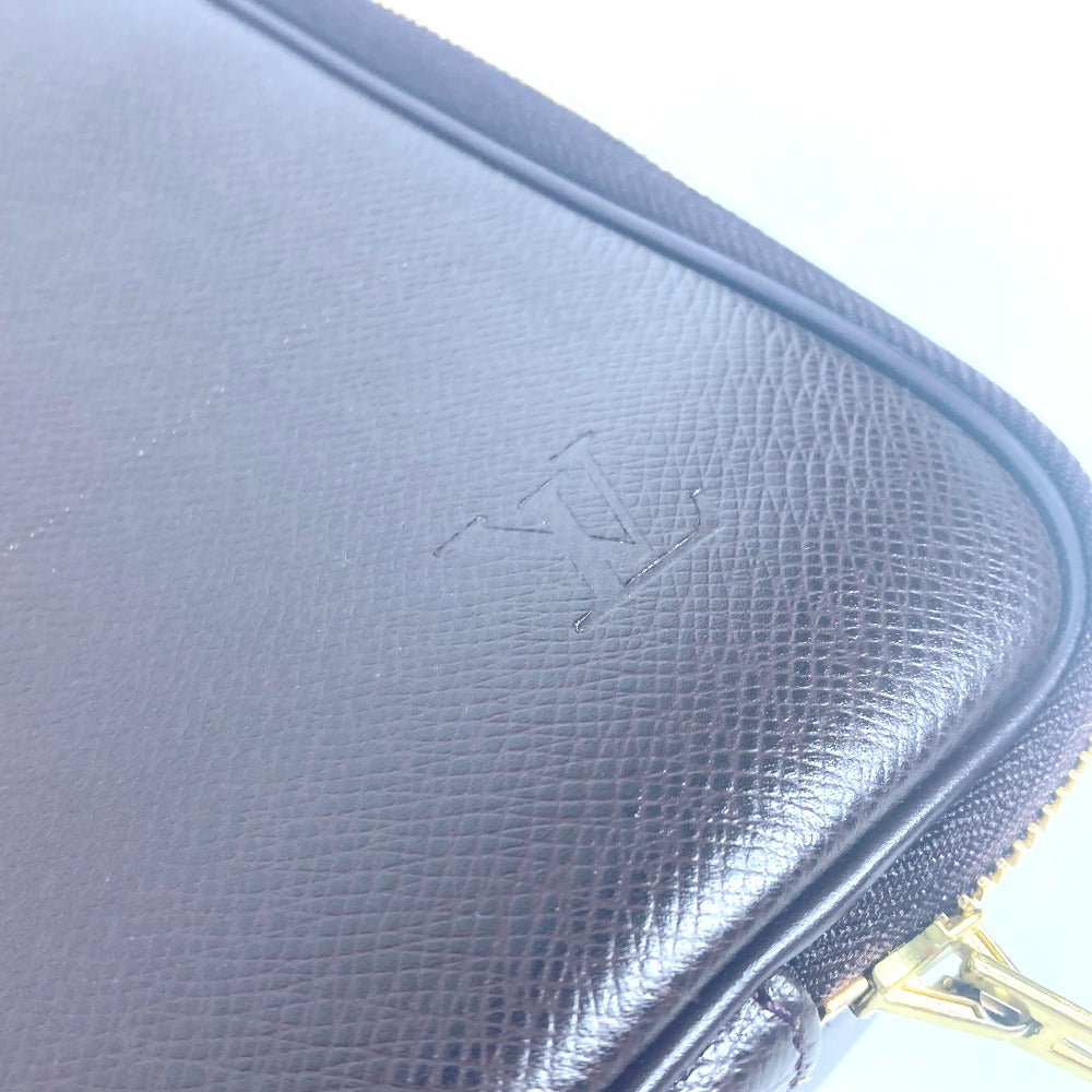 LOUIS VUITTON M30836 タイガ ポルト オルディナトゥール オデッサ ポーチ付き ブリーフケース 2WAYバッグ ショルダーバッグ ハンドバッグ タイガレザー ユニセックス アカジュー ワインレッド - brandshop-reference
