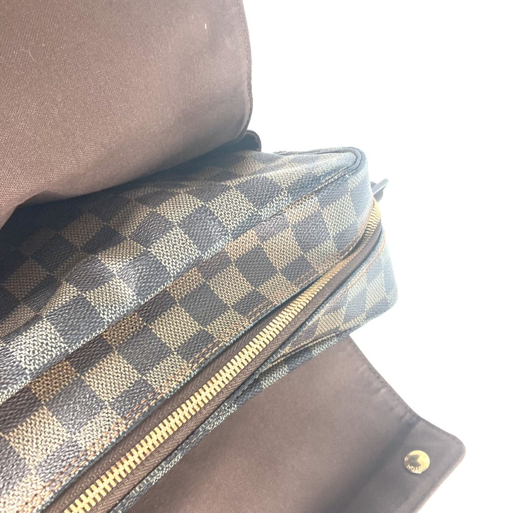 LOUIS VUITTON N45255 ダミエ ナヴィグリオ 斜め掛け カバン ショルダーバッグ ダミエキャンバス レディース エベヌ ブラウン - brandshop-reference