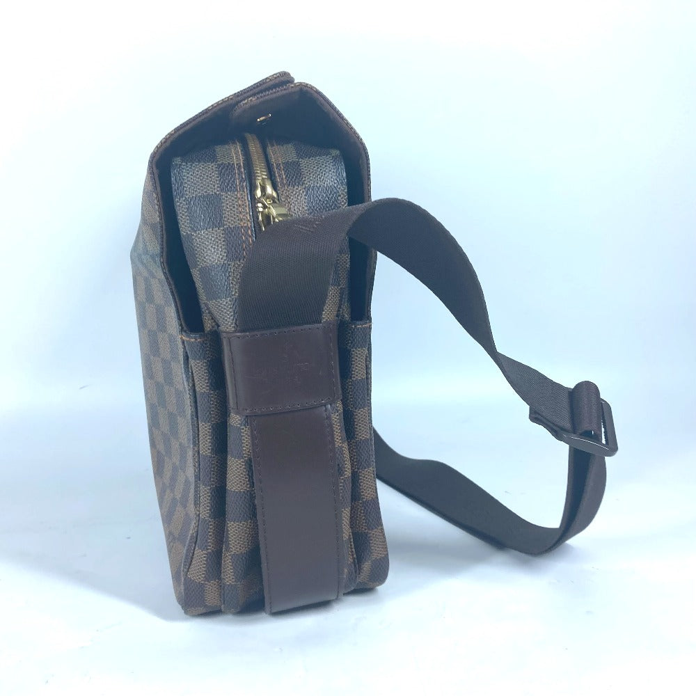 LOUIS VUITTON N45255 ダミエ ナヴィグリオ 斜め掛け カバン ショルダーバッグ ダミエキャンバス レディース エベヌ ブラウン - brandshop-reference