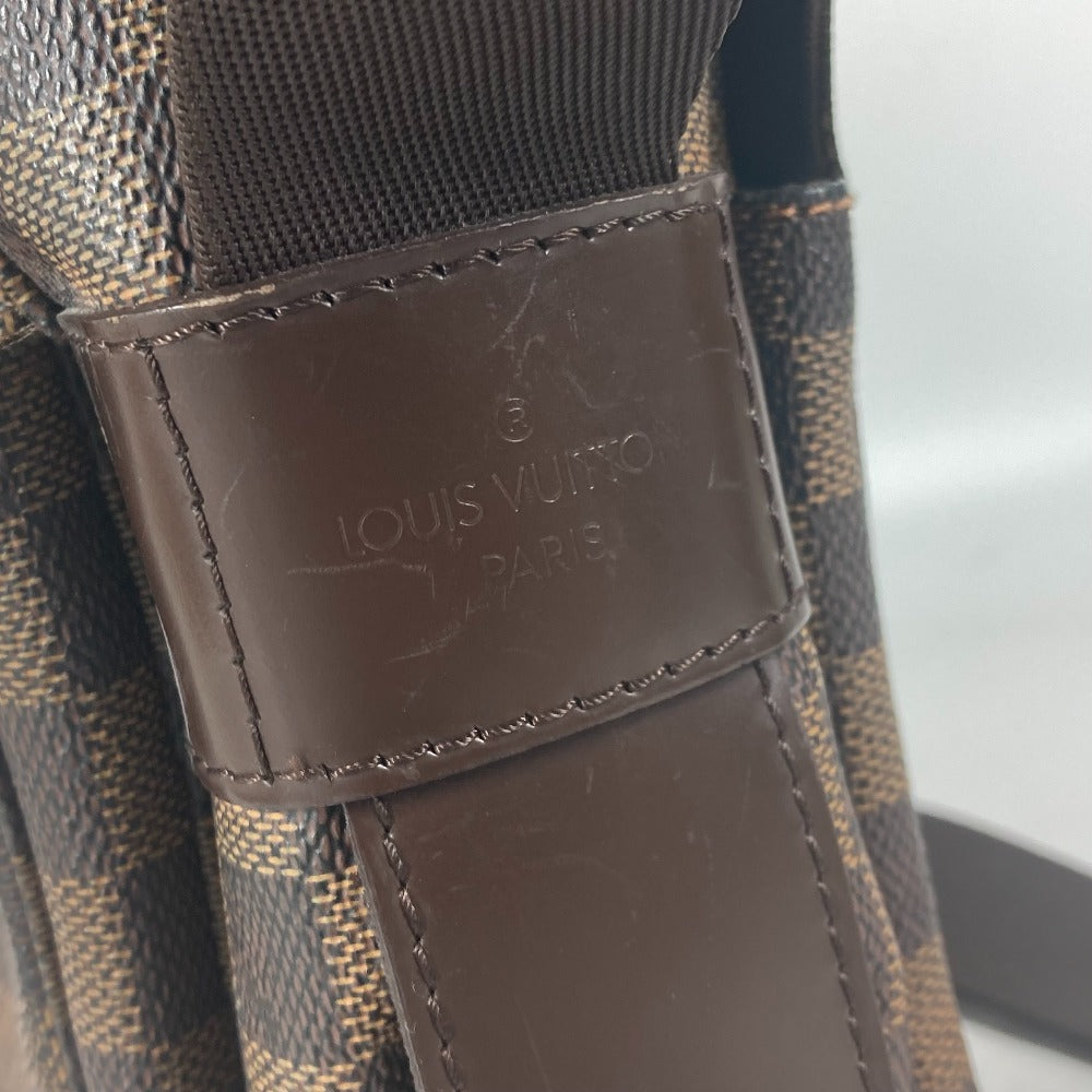 LOUIS VUITTON N45255 ダミエ ナヴィグリオ 斜め掛け カバン ショルダーバッグ ダミエキャンバス レディース エベヌ ブラウン - brandshop-reference