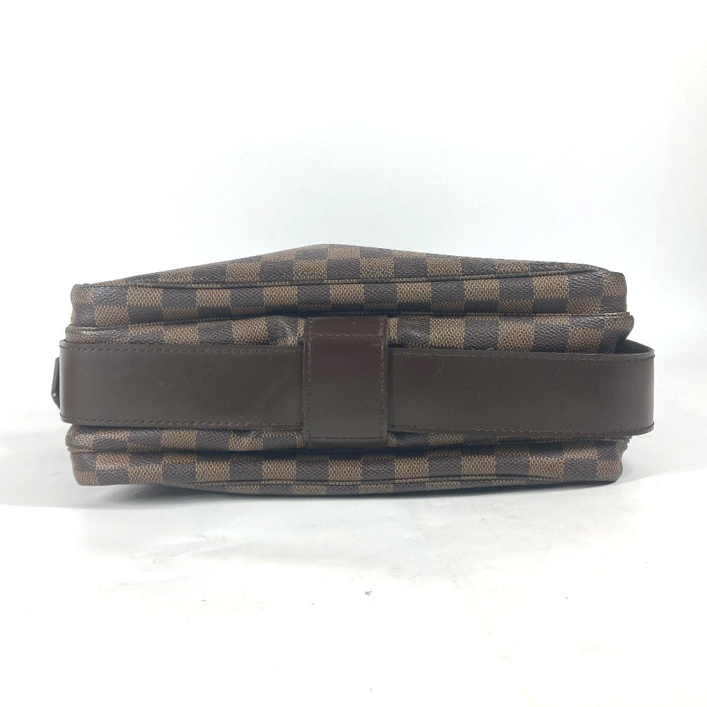 LOUIS VUITTON N45255 ダミエ ナヴィグリオ 斜め掛け カバン ショルダーバッグ ダミエキャンバス レディース エベヌ ブラウン - brandshop-reference