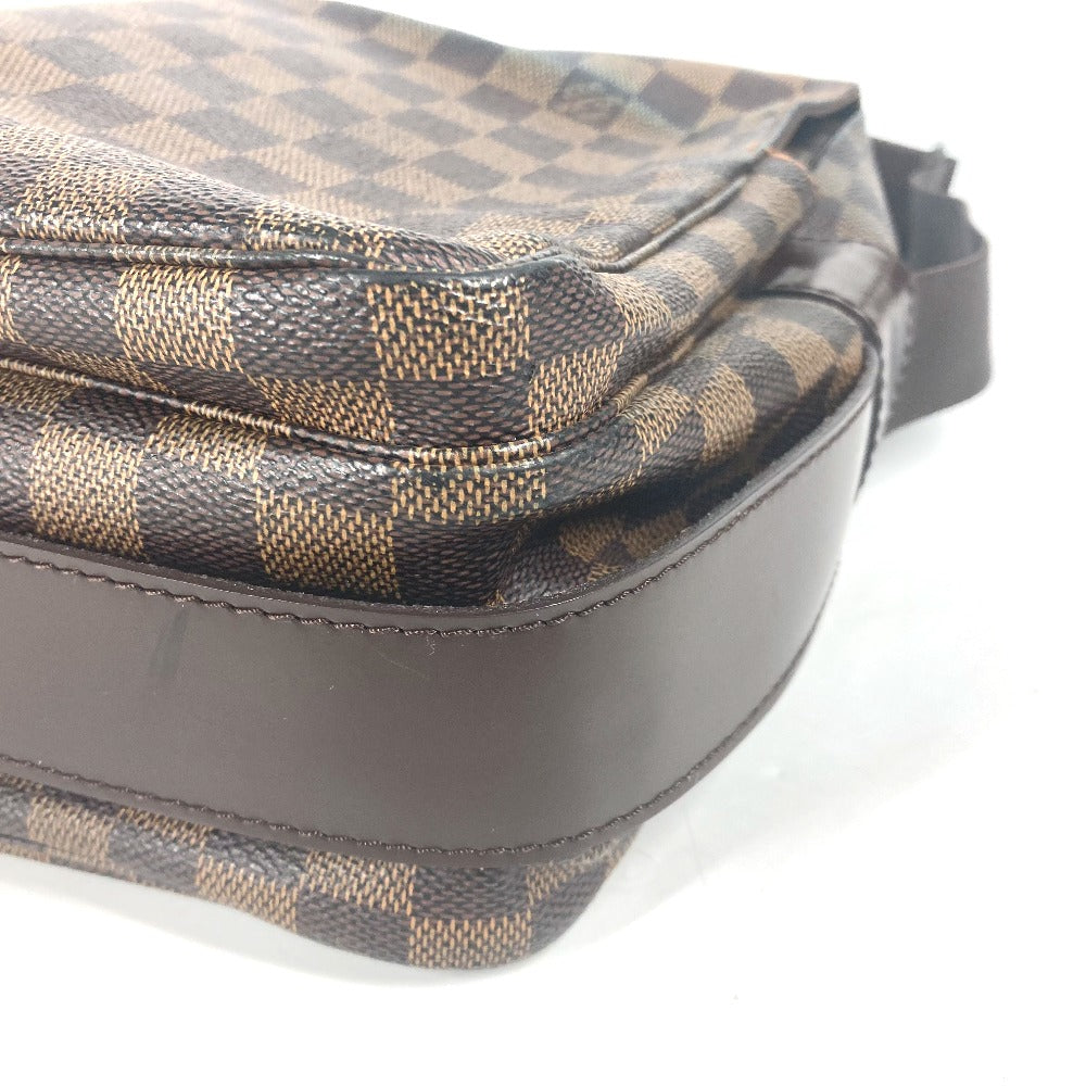 LOUIS VUITTON N45255 ダミエ ナヴィグリオ 斜め掛け カバン ショルダーバッグ ダミエキャンバス レディース エベヌ ブラウン - brandshop-reference