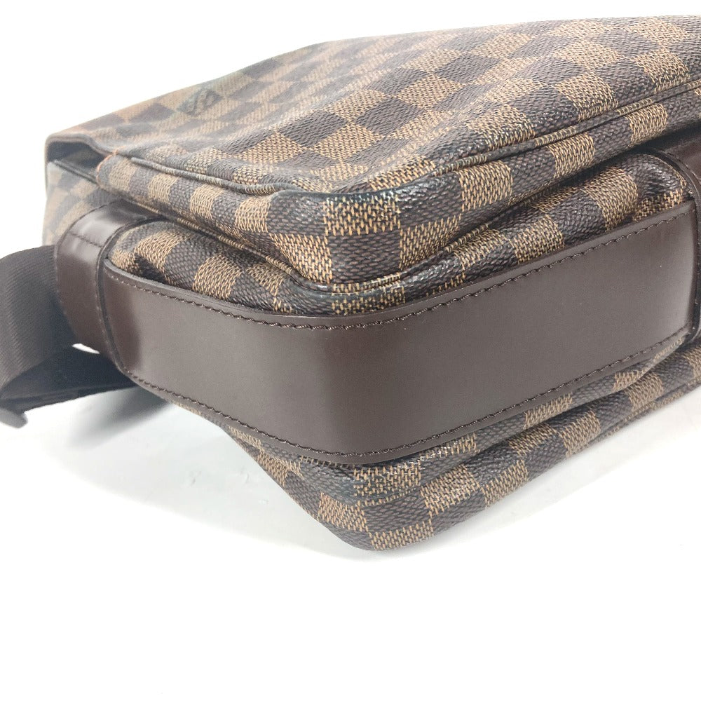 LOUIS VUITTON N45255 ダミエ ナヴィグリオ 斜め掛け カバン ショルダーバッグ ダミエキャンバス レディース エベヌ ブラウン - brandshop-reference