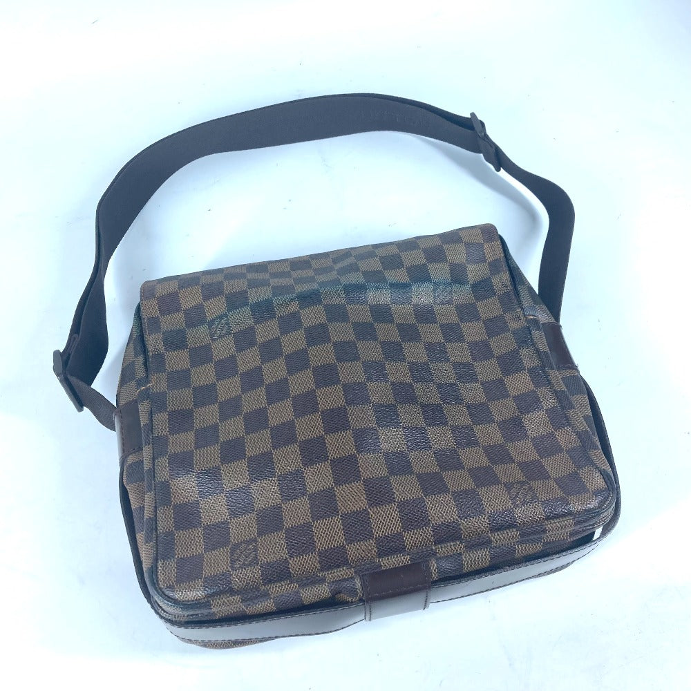 LOUIS VUITTON N45255 ダミエ ナヴィグリオ 斜め掛け カバン ショルダーバッグ ダミエキャンバス レディース エベヌ ブラウン - brandshop-reference