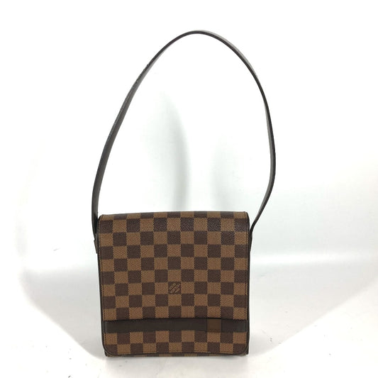 LOUIS VUITTON N51162 ダミエ トライベッカミニ カバン ハンドバッグ ショルダーバッグ ダミエキャンバス レディース エベヌ ブラウン