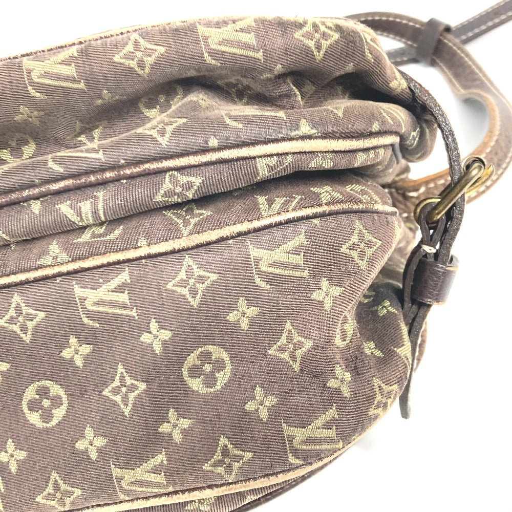 LOUIS VUITTON M95227 モノグラムミニラン ソミュール30 斜め掛け カバン フラップ ショルダーバッグ モノグラムミニランキャンバス レディース ブラウン