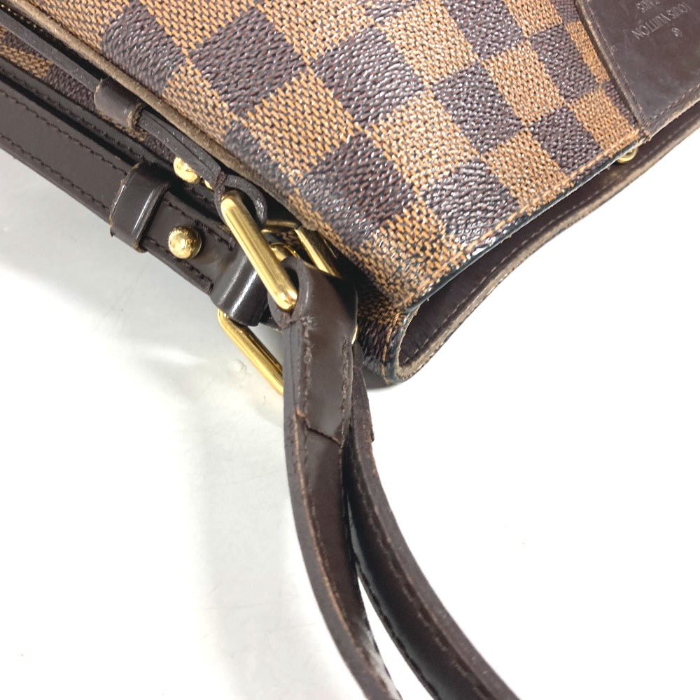 LOUIS VUITTON N41108 ダミエ カバ・リヴィントン  肩掛け トートバッグ ショルダーバッグ ダミエキャンバス レディース エベヌ ブラウン