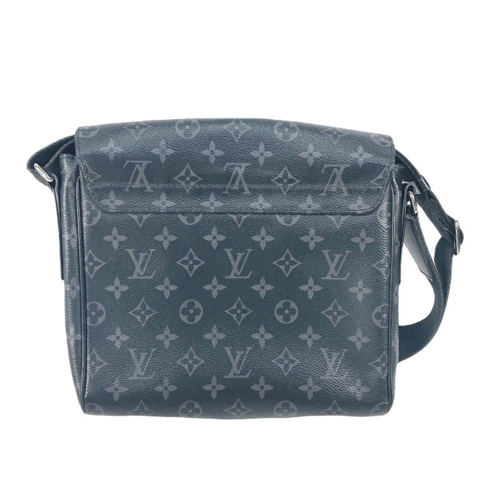LOUIS VUITTON M45272 モノグラムエクリプス ディストリクトPM  カバン 斜め掛け フラップ ショルダーバッグ モノグラムエクリプスキャンバス ユニセックス ブラック - brandshop-reference