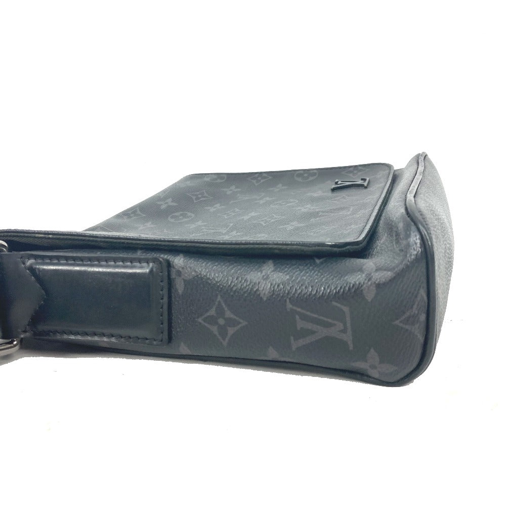 LOUIS VUITTON M45272 モノグラムエクリプス ディストリクトPM  カバン 斜め掛け フラップ ショルダーバッグ モノグラムエクリプスキャンバス ユニセックス ブラック - brandshop-reference