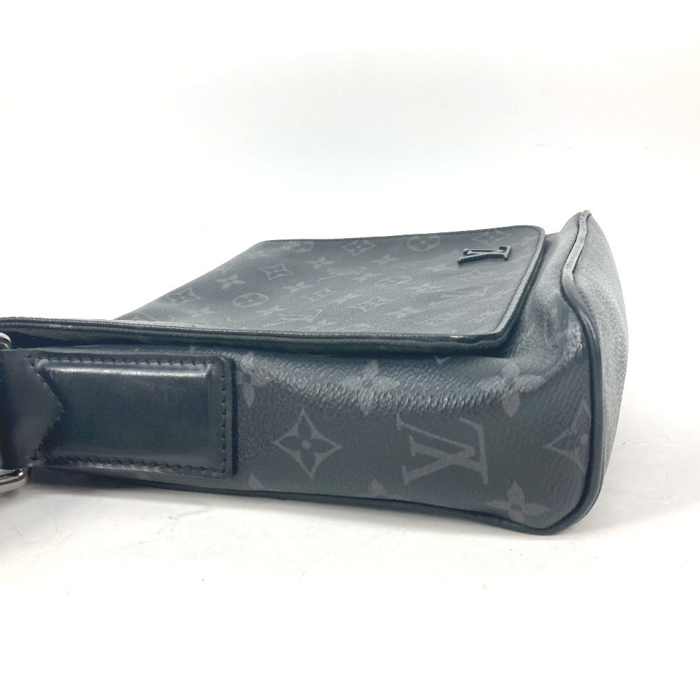 LOUIS VUITTON M45272 モノグラムエクリプス ディストリクトPM  カバン 斜め掛け フラップ ショルダーバッグ モノグラムエクリプスキャンバス ユニセックス ブラック - brandshop-reference
