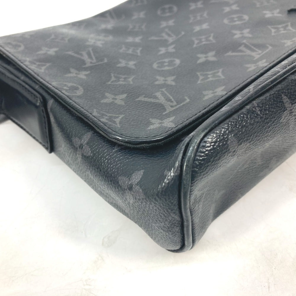 LOUIS VUITTON M45272 モノグラムエクリプス ディストリクトPM  カバン 斜め掛け フラップ ショルダーバッグ モノグラムエクリプスキャンバス ユニセックス ブラック - brandshop-reference
