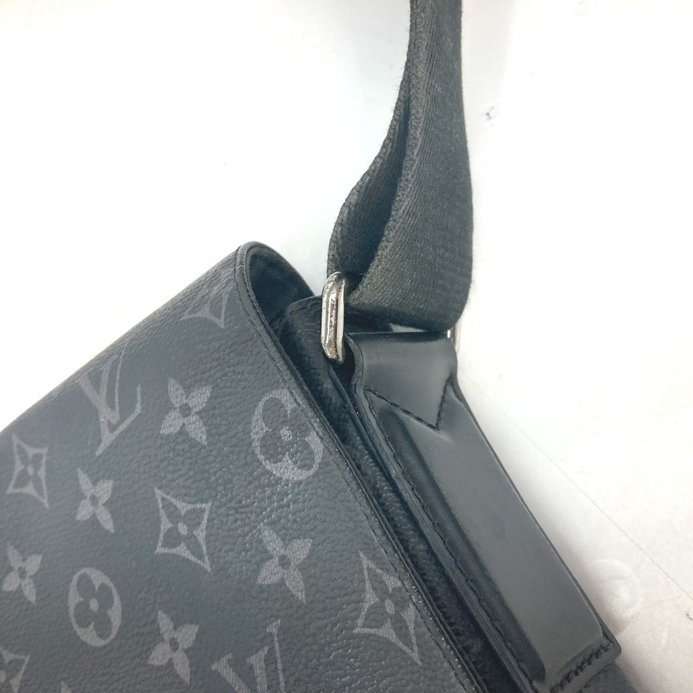 LOUIS VUITTON M45272 モノグラムエクリプス ディストリクトPM  カバン 斜め掛け フラップ ショルダーバッグ モノグラムエクリプスキャンバス ユニセックス ブラック - brandshop-reference