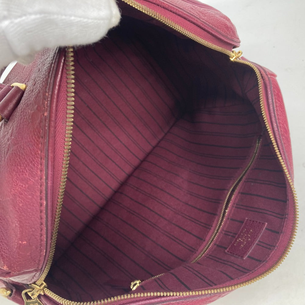 LOUIS VUITTON M40755 モノグラムアンプラント スピーディ・バンドリエール30 カバン ミニボストンバッグ ショルダーバッグ 斜め掛け ショルダーバッグ モノグラムアンプラントレザー レディース オロール ワインレッド - brandshop-reference