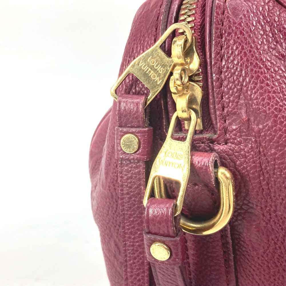 LOUIS VUITTON M40755 モノグラムアンプラント スピーディ・バンドリエール30 カバン ミニボストンバッグ ショルダーバッグ 斜め掛け ショルダーバッグ モノグラムアンプラントレザー レディース オロール ワインレッド - brandshop-reference