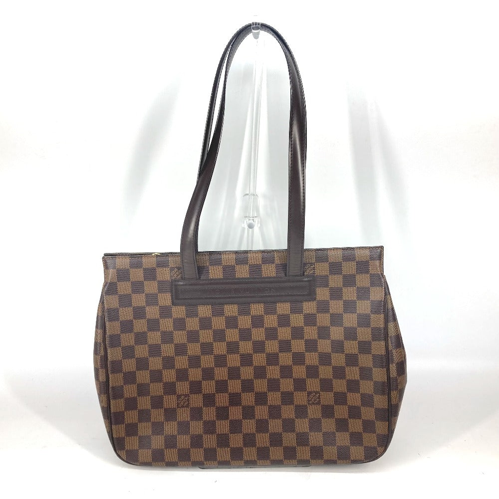 LOUIS VUITTON N51123 モノグラム パリオリPM ショルダーバッグ カバン 肩掛け トートバッグ ダミエキャンバス レディース エベヌ ブラウン - brandshop-reference