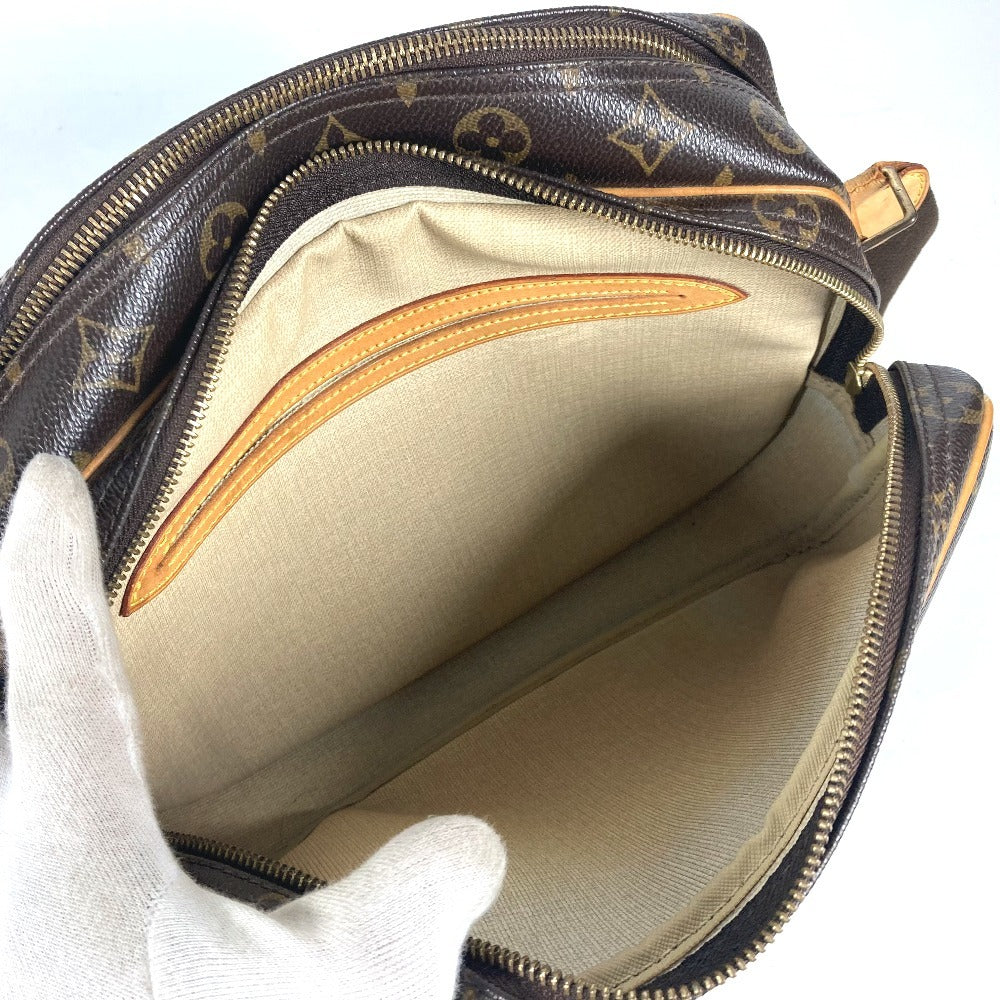 LOUIS VUITTON M45254 モノグラム リポーターPM Wジップ 斜め掛けバック 肩掛けバック カバン バック ショルダーバッグ モノグラムキャンバス レディース ブラウン - brandshop-reference