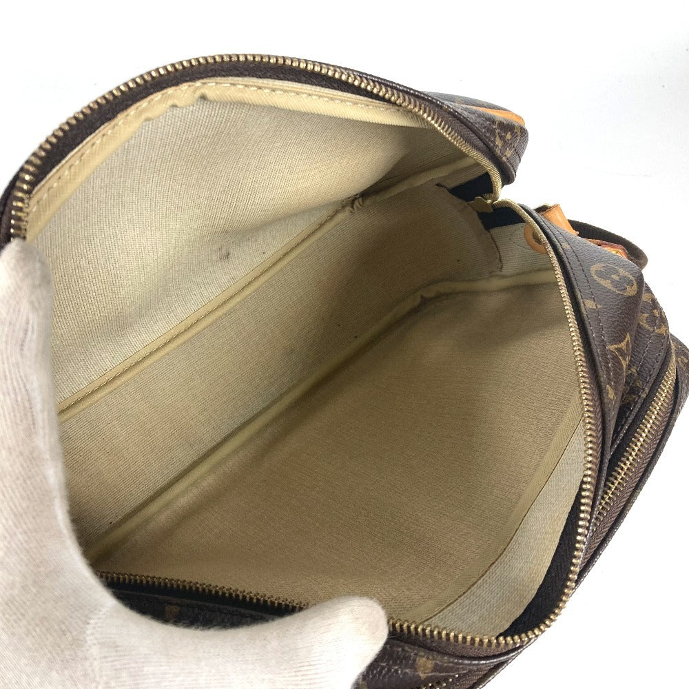 LOUIS VUITTON M45254 モノグラム リポーターPM Wジップ 斜め掛けバック 肩掛けバック カバン バック ショルダーバッグ モノグラムキャンバス レディース ブラウン - brandshop-reference