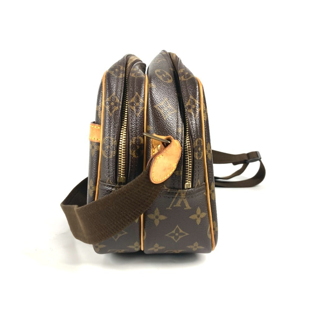 LOUIS VUITTON M45254 モノグラム リポーターPM Wジップ 斜め掛けバック 肩掛けバック カバン バック ショルダーバッグ モノグラムキャンバス レディース ブラウン - brandshop-reference